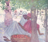 WEST INDIES. A Roadside Market, Jamaica 1905 old antique vintage print picture