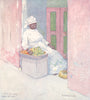 WEST INDIES. A Fruit-Seller, Barbados 1905 old antique vintage print picture