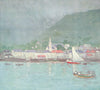 WEST INDIES. Roseau, the Capital of Dominica 1905 old antique print picture
