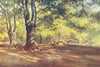 ESSEX. Epping Forest. At Highbeech-Early Summer 1909 old antique print picture