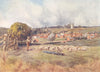 ESSEX. Roding Valley. An Pastoral 1909 old antique vintage print picture