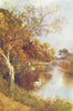 LONDON. In Raphael Park, Romford 1909 old antique vintage print picture