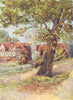 ESSEX. South Weald 1909 old antique vintage print picture