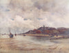 ESSEX. Half-Tide, Westcliffe 1909 old antique vintage print picture