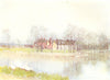 ESSEX. Silver & Gold-Sandon Mill 1909 antique vintage print picture