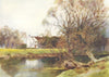 ESSEX. Mundon Moat & Hall 1909 old antique vintage print picture
