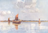 ESSEX. Hay Barges at Mill Beach, Blackwater 1909 old antique print picture
