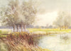 ESSEX. Dedham Stour 1909 old antique vintage print picture