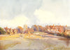 ESSEX. Village Green, Upper Dover-court 1909 old antique vintage print picture