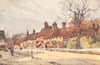 SUSSEX. Mayfield 1906 old antique vintage print picture