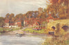 SUSSEX. Pulborough 1906 old antique vintage print picture