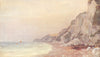 SUSSEX. Cliffs Eastbourne 1906 old antique vintage print picture