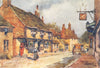 SUSSEX. Star Inn, Alfriston 1906 old antique vintage print picture