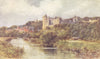 SUSSEX. Arundel Castle 1906 old antique vintage print picture