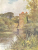 SURREY. Mickleham Priory 1906 old antique vintage print picture