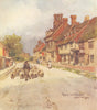 SUSSEX. High Street, east Grinstead 1906 old antique vintage print picture