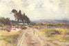 SUSSEX. Crowborough Heath 1906 old antique vintage print picture