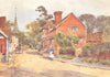 SUSSEX. Hartfield 1906 old antique vintage print picture