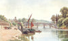 LONDON. Richmond 1912 old antique vintage print picture