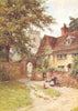 SURREY. Mole valley. Betchworth Church 1912 old antique vintage print picture