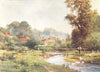 SURREY. Abinger Hammer 1912 old antique vintage print picture