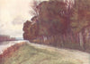 FLORENCE FIRENZE. Banks of Arno. Italy 1905 old antique vintage print picture