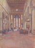 FLORENCE FIRENZE.The Franciscan Church of Santa Croce, looking East/ Italy 1905
