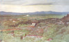 ITALY. Green Plains of Tuscany & Winding Arno 1905 old antique print picture