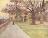 FIESOLE. The Villa Medici. Italy 1905 old antique vintage print picture