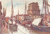VIAREGGIO. The Harbour. Italy 1905 old antique vintage print picture