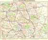 RUSSIA. Chernyakhovsk-Gumbinnen 1936 old vintage map plan chart