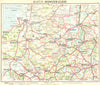 IRELAND. Munster-Cleve 1936 old vintage map plan chart