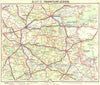 GERMANY. Frankfurt(Oder) 1936 old vintage map plan chart