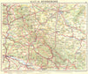 GERMANY. Regensburg 1936 old vintage map plan chart