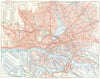 GERMANY. Hamburg-Altona 1936 old vintage map plan chart