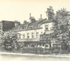 LONDON. 105-108 Grosvenor Road, SW1. By Edward Walker 1946 old vintage print
