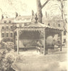 LONDON. The Shelter, Bedford Square, WC1. By Phyllis Dimond 1946 old print