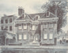 CROYDON. Wrencote, High Street. London. By Barbara Jones 1946 old print