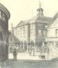 HIGH WYCOMBE. Guildhall. Buckinghamshire. By Stanley Anderson 1946 old print