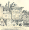 WINSLOW. Market House. Buckinghamshire. By Stanley Anderson 1946 old print