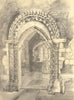 STANTON LOW. St. Peter's. Buckinghamshire. By John Piper 1946 old print