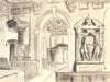 GAYHURST. St. Peter's. Buckinghamshire. By John Piper 1946 old vintage print
