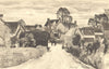 BEDFORDSHIRE. Felmersham. By SR Badmin 1946 old vintage print picture