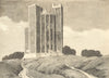 SUFFOLK. Orford Castle. By Martin Hardie 1947 old vintage print picture