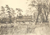 SUDBOURNE. Church Farm. Suffolk. By Louisa Puller 1947 old vintage print