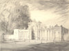 TOWCESTER. Screen to Race-course. Northamptonshire. By John Piper 1947 print