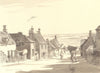 NORTHAMPTONSHIRE. Colly Weston. By SR Badmin 1947 old vintage print picture