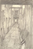 GREAT YARMOUTH. A Row. Norfolk. By Frank Emanuel 1947 old vintage print