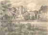 GREAT HAUTBOIS. St. Mary the Virgin's. Norfolk. By RL Young 1947 old print