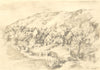 YORKSHIRE. Sandsend. By John Cooper 1947 old vintage print picture